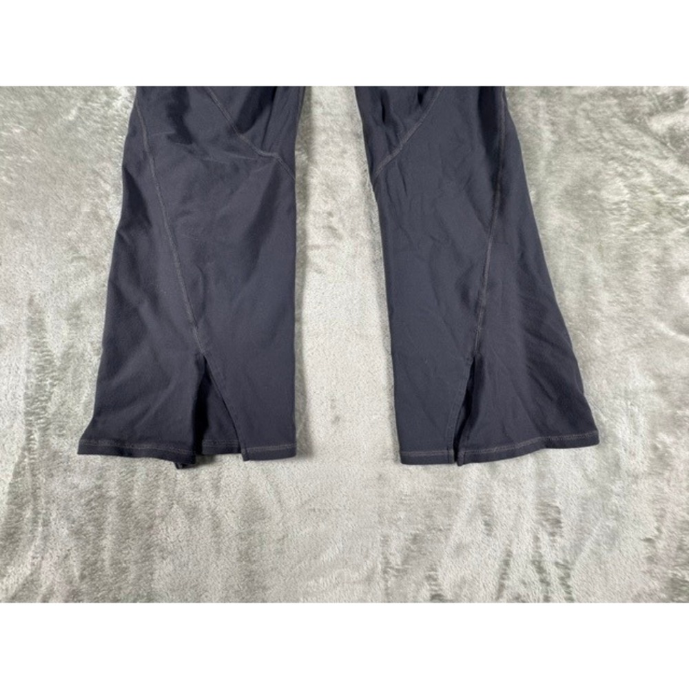 Athleta Yoga Pants Womens ST Gray Flare Split Hem Activewear - Picture 10 of 11